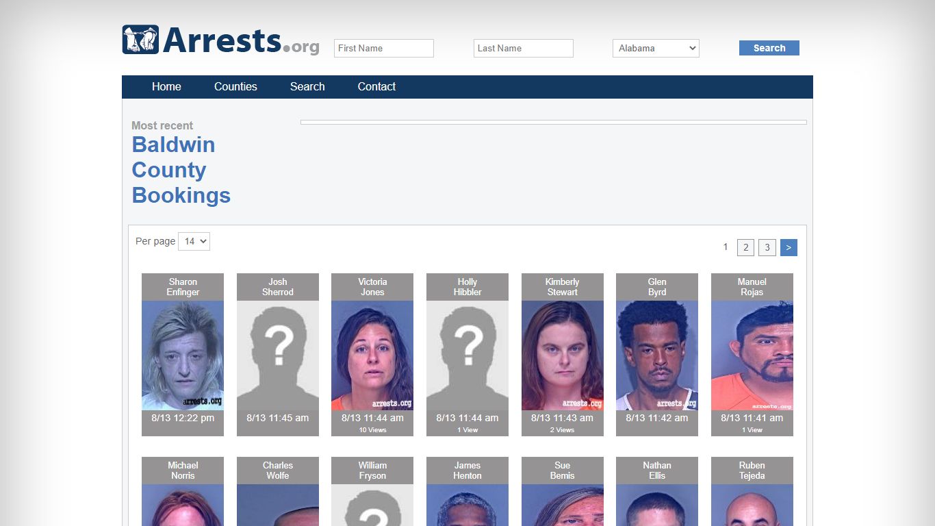 Baldwin County Arrests and Inmate Search